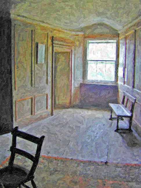 Neidpath Haunted Room